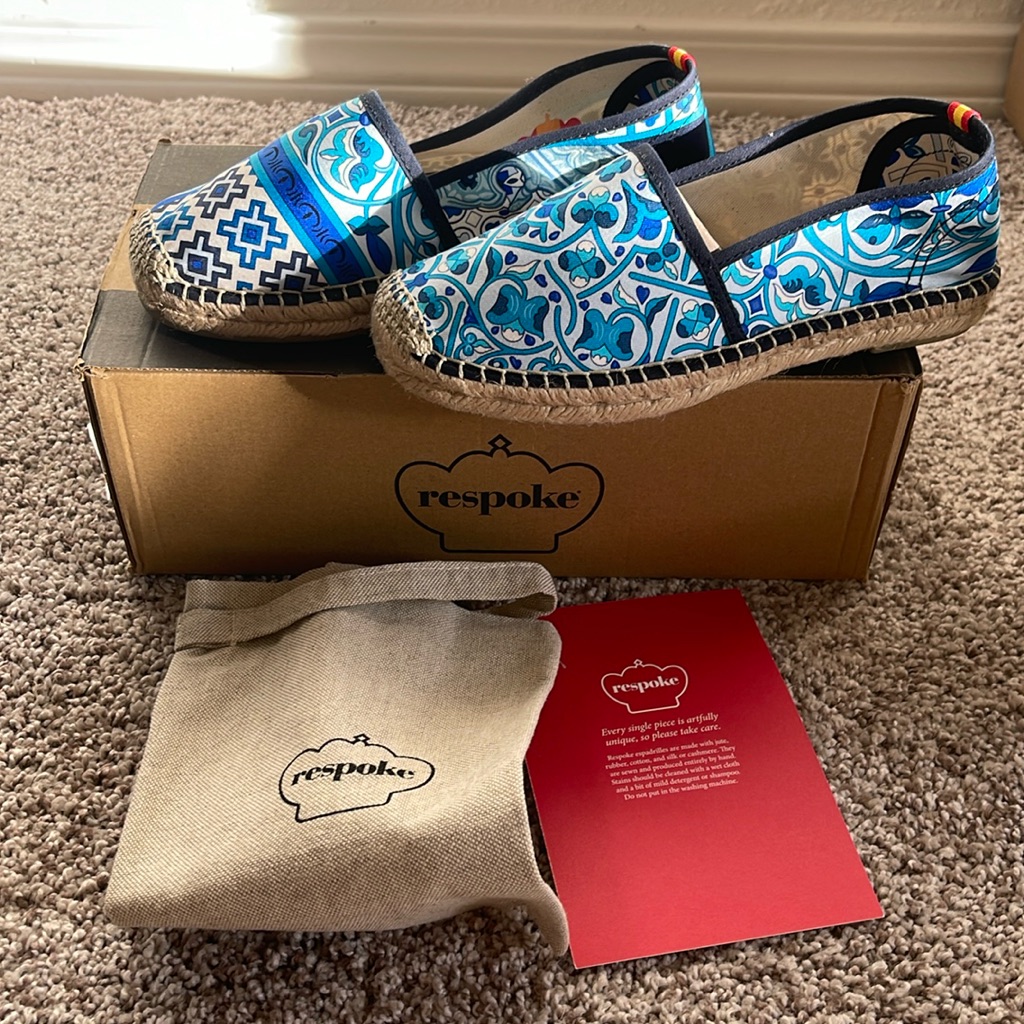 Respoke Luna Toyo Printed Espadrille Flats